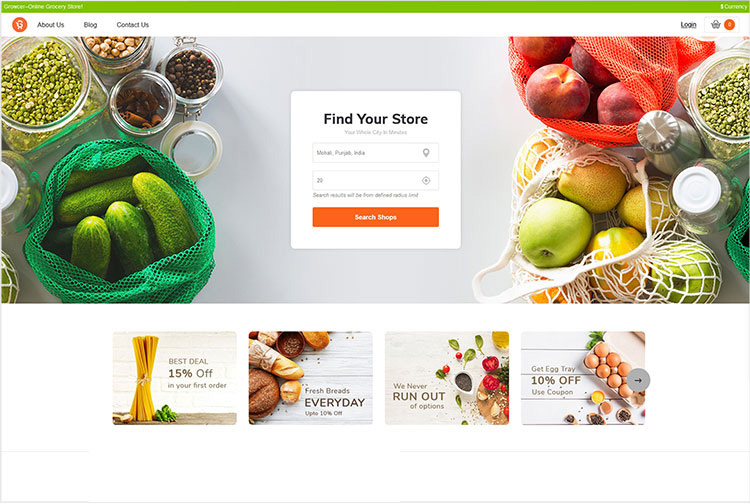 Grocery Solution Online Grocery Software Build Grocery